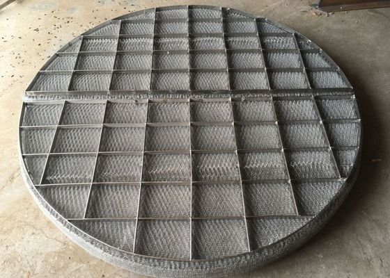 ऑस्टेनिटिक 904L वाष्प तरल विभाजक स्टेनलेस डेमिस्टर मिस्ट एलिमिनेटर